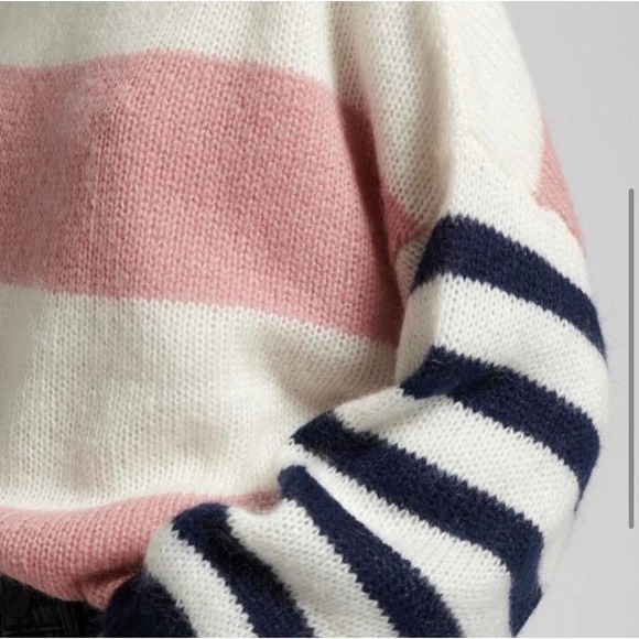 One Teaspoon Heather Stripe Oversize Sweater Women Size S/M - Picture 4 of 13